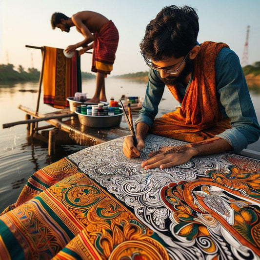 Kalamkari Cool: Beat the Summer Heat with Timeless Elegance