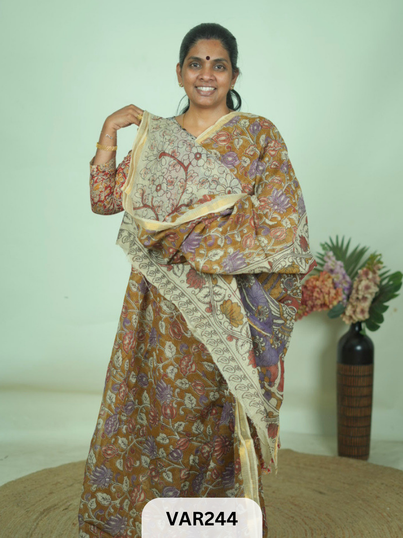 KALAMKARI KOTA SAREE