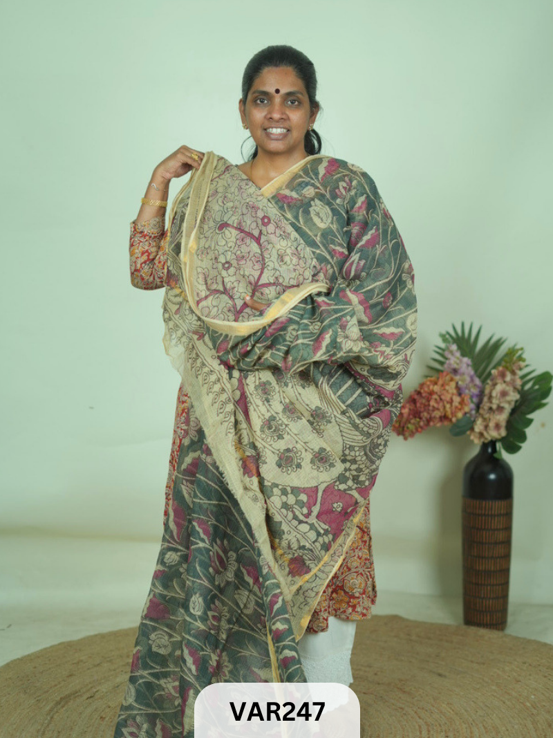 KALAMKARI KOTA SAREE