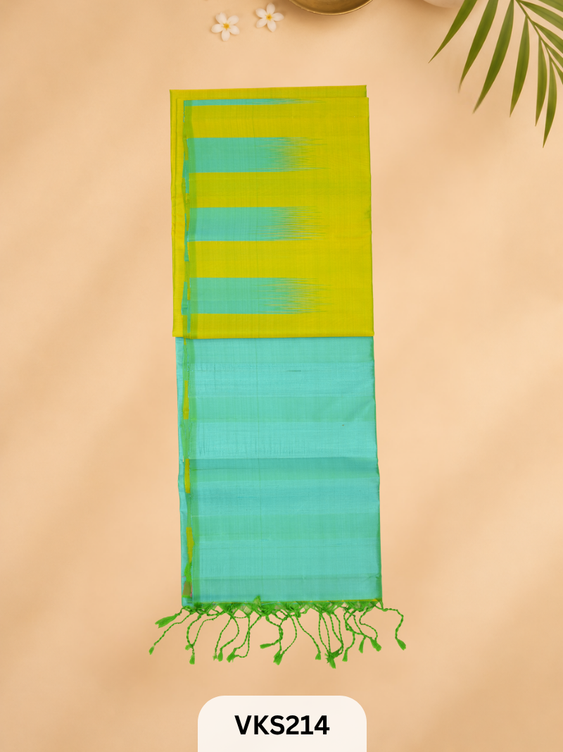 PURE KANCHIPURAM PURE SOFT SILK SAREE