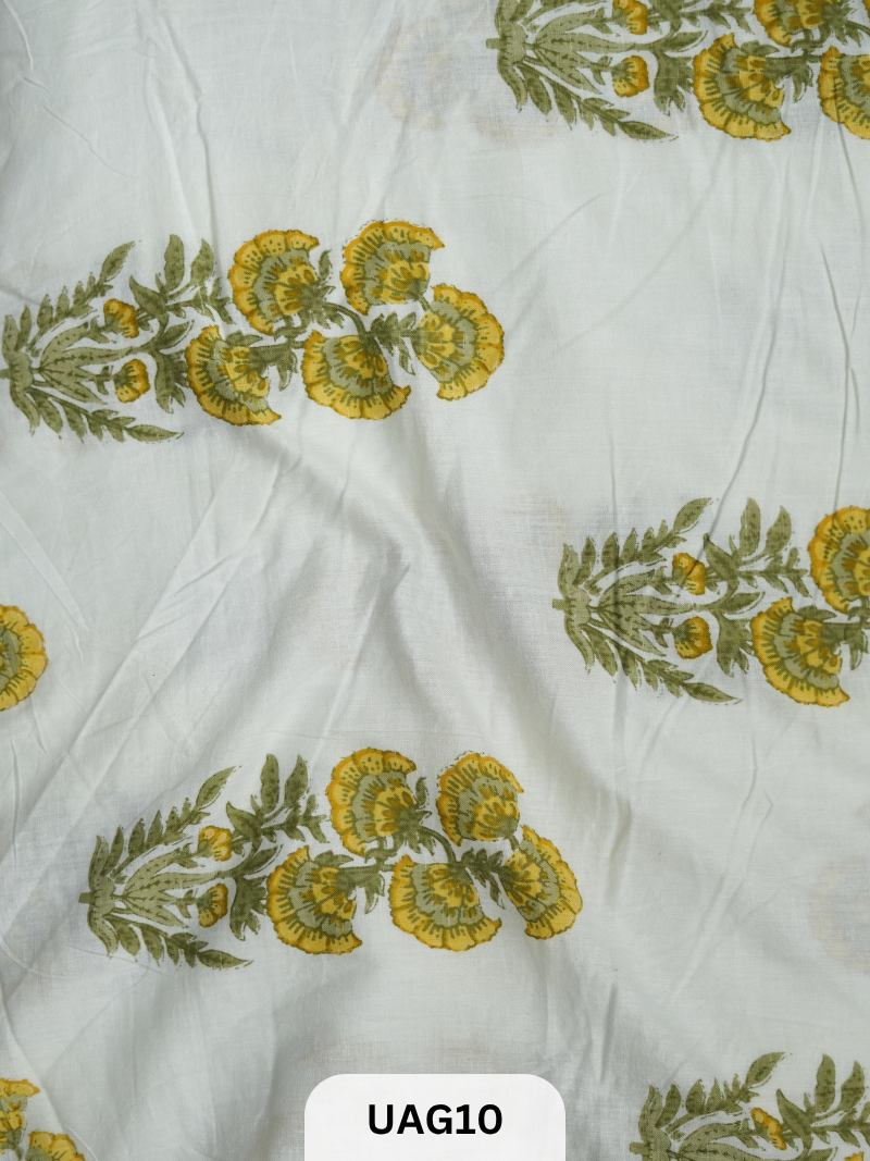 JAIPUR COTTON FABRIC - SCREEN PRINT 1 MTR