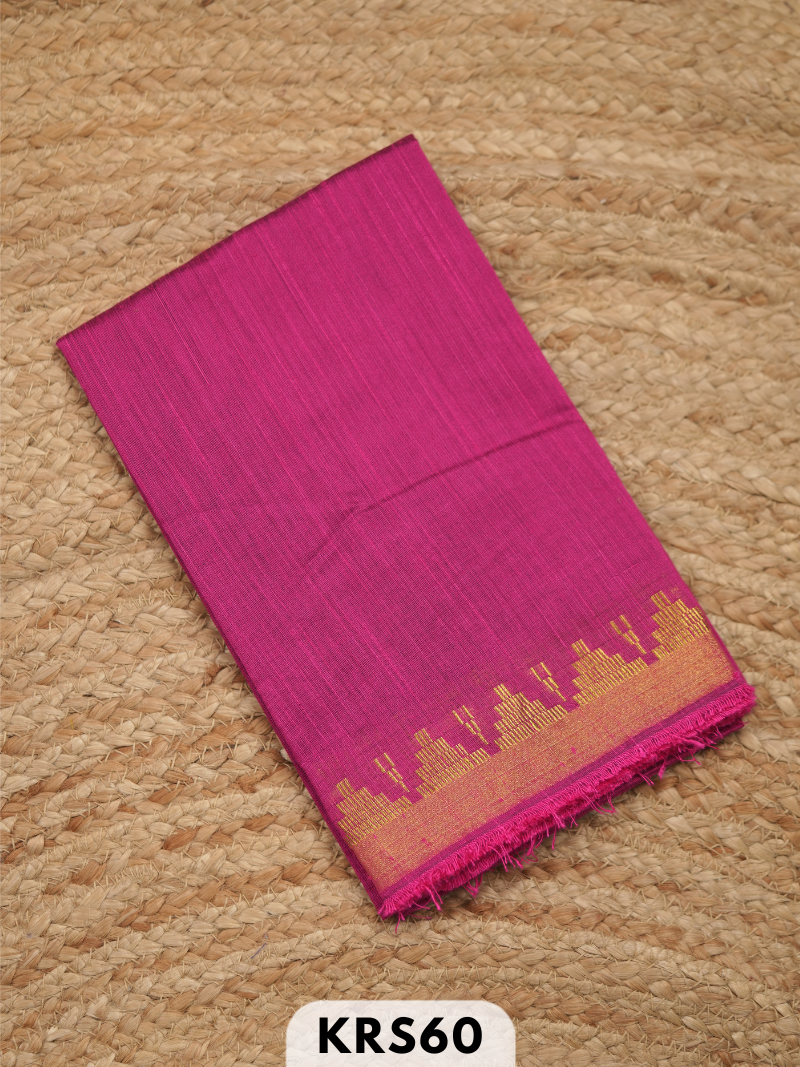 RAW SILK COTTON BLOUSE