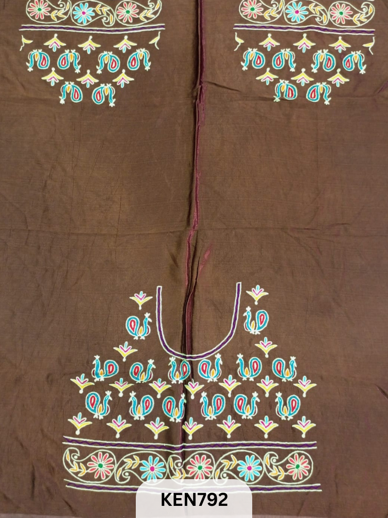 MASHRU HANDWORK BLOUSE PIECE