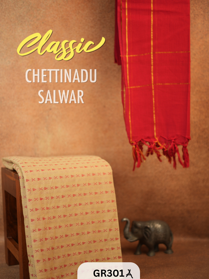 Chettinad Cotton Salwar Suit