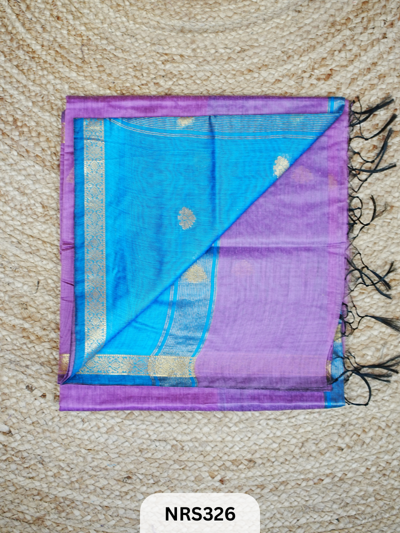 CHANDERI INSPIRED MAHESWARI SAREE