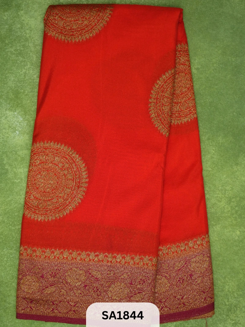 BANARASI KHADI GEORGETTE COCO ZARI SAREE