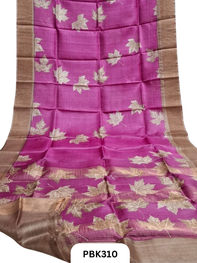 Pure Handloom Tussar Silk Saree