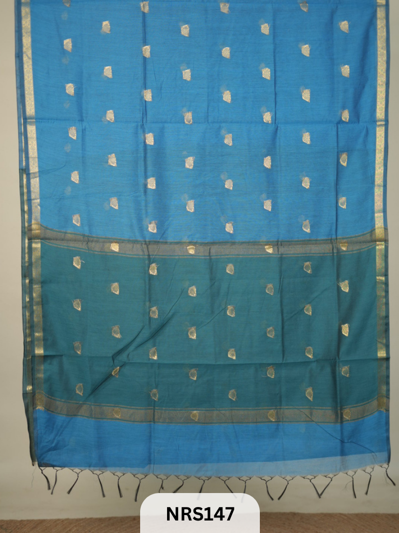 CHANDERI INSPIRED MAHESWARI SAREE