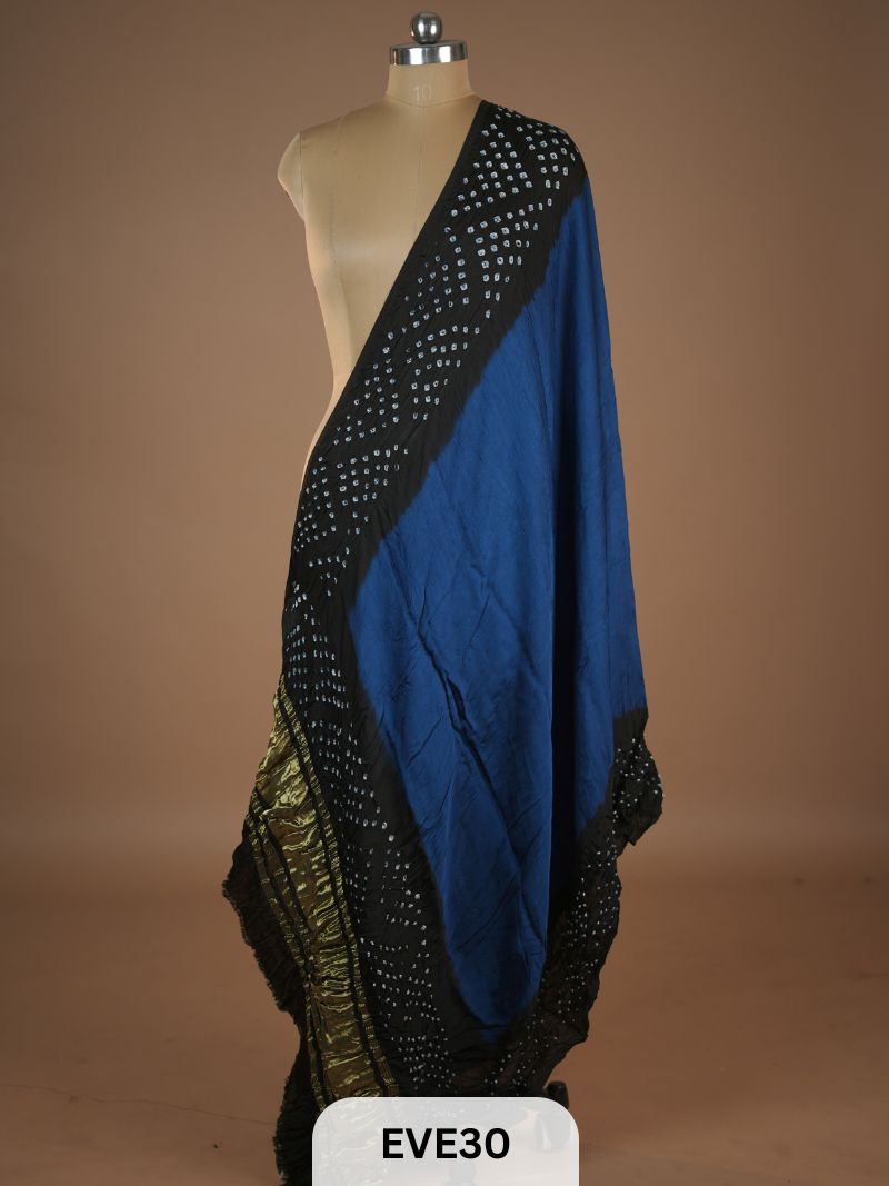 MODAL BANDHINI WITH LAGDI PATTA DUPPATTA