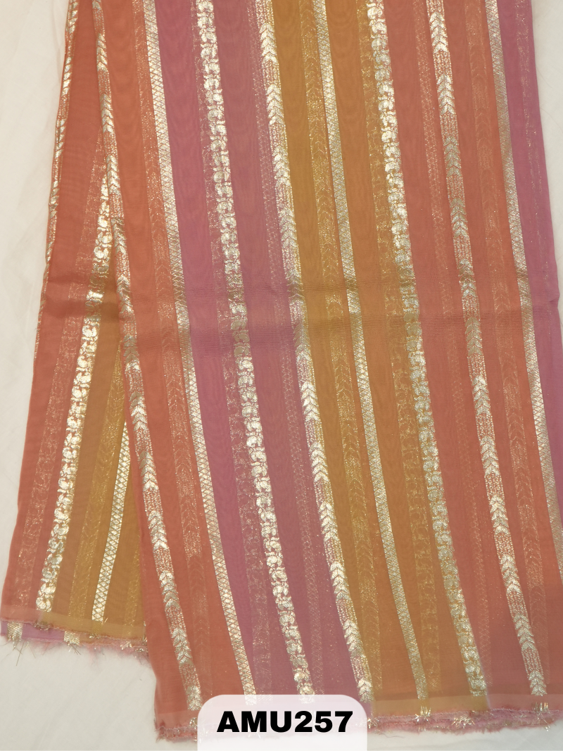 BANARAS RUSSIAN SILK SAREE WITH PRINTED