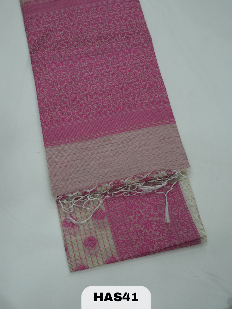 BANARAS COTTON JACQUARD SAREE