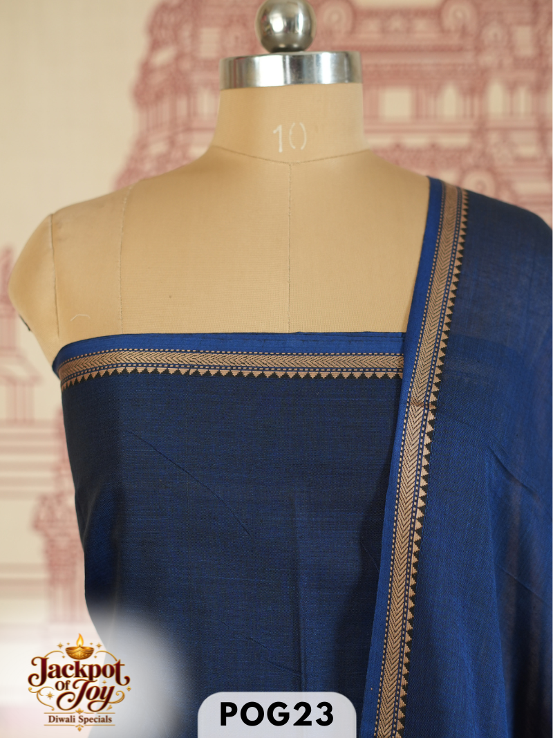 Narayanpet 2 Pcs salwar set-Top-4.50 mtr