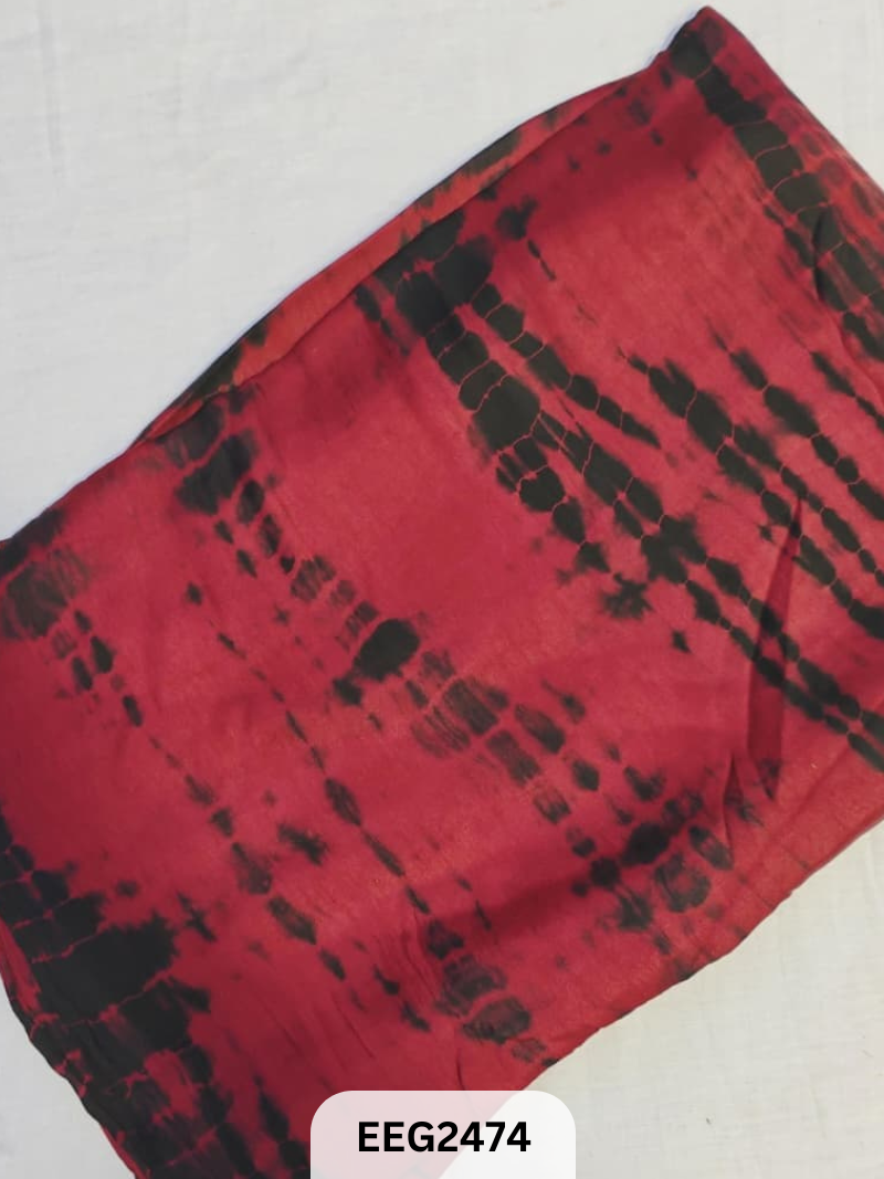 MODAL CLAMP TIE DYE RUNNING FABRIC - 1MTR