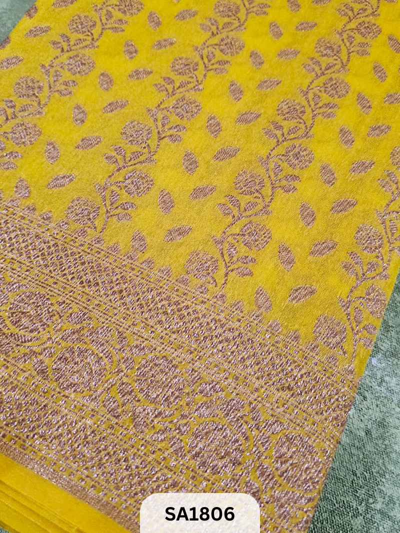 Banarasi Khadi Chanderi Malmal