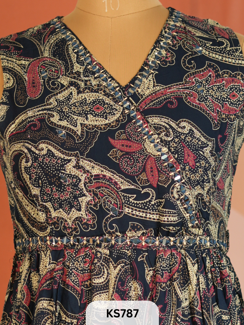 MADNESS-VISCOSE LONG GOWN