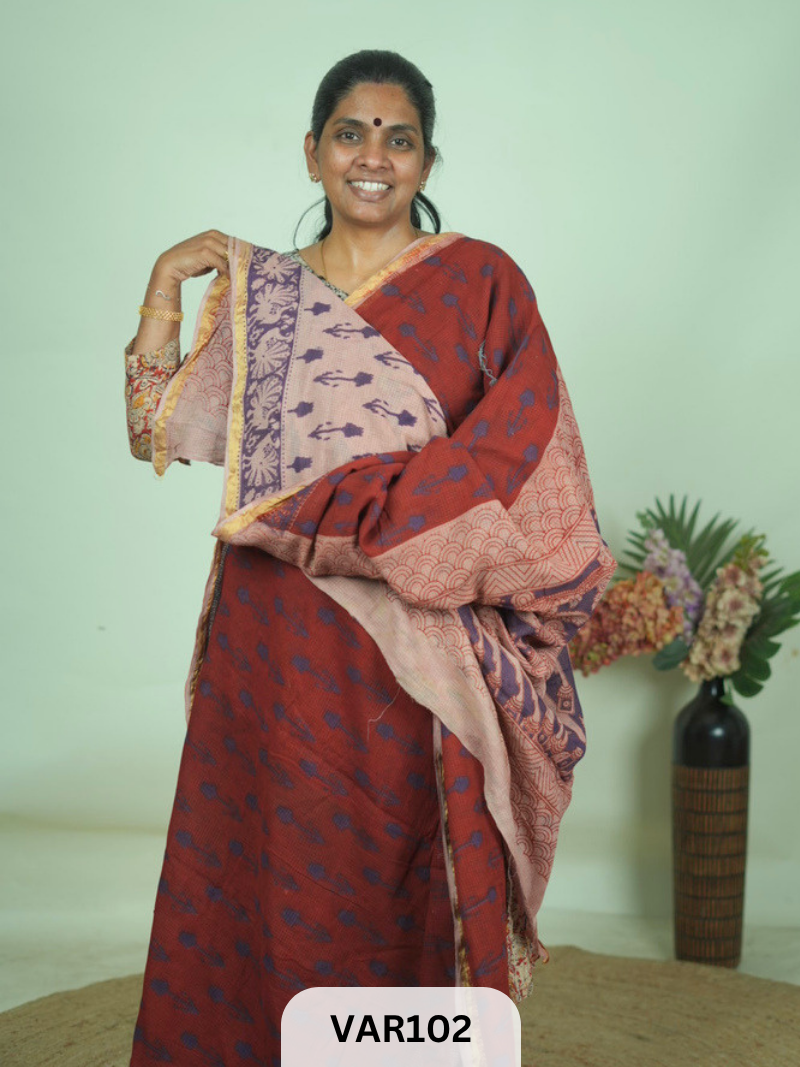 KALAMKARI KOTA SAREE