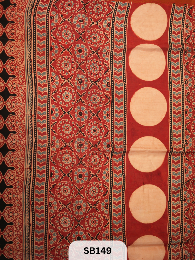 CHENNURI SILK WITH KANCHI BORDER
