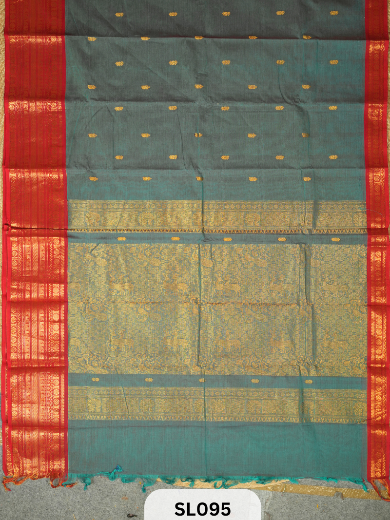 Chettinad Cotton Saree with Rich Pallu Saree Story with Shanmuga Priya