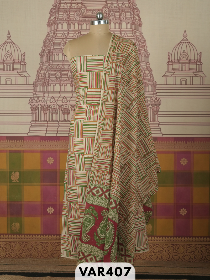 KALAMKARI 2 PCS SALWAR SUIT