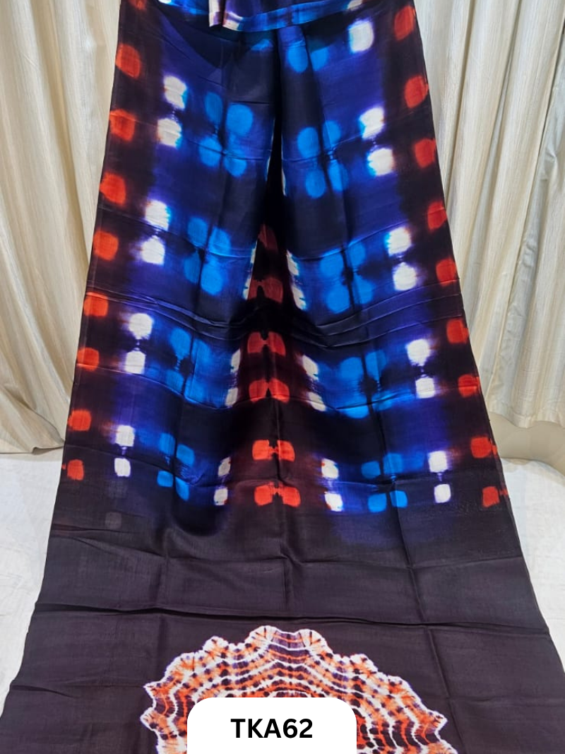 Pure Bishnupuri Silk - Shibori 4ply work saree