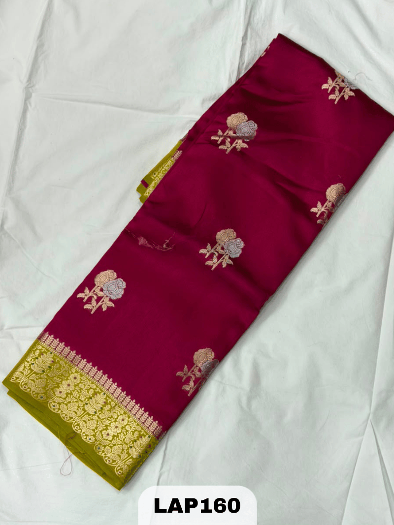 BANARAS KORA DUPION SILK SAREE