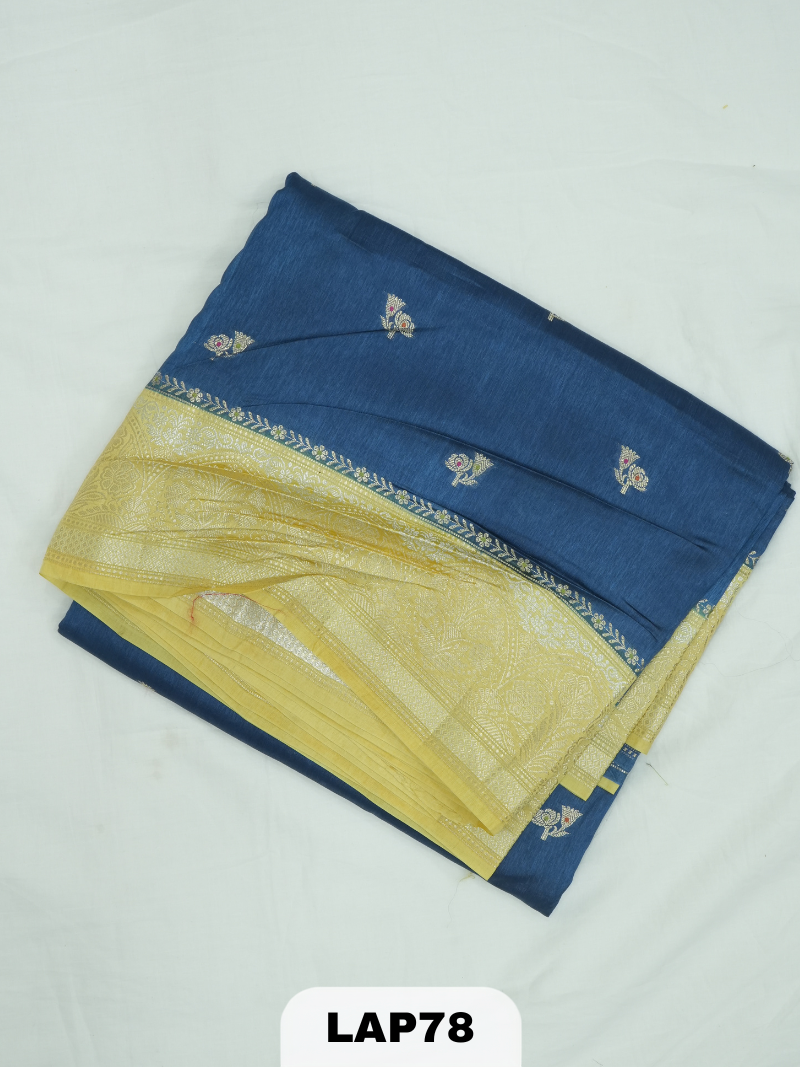 Banaras kora dupion silk saree