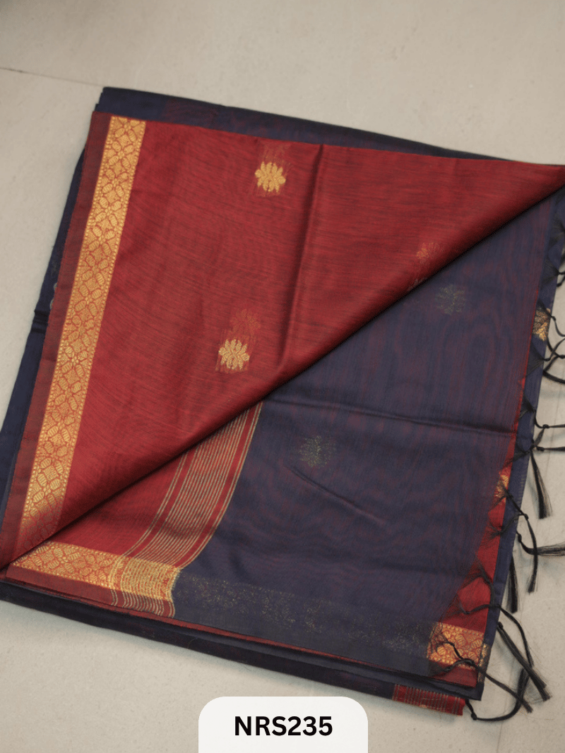 CHANDERI INSPIRED MAHESWARI SAREE
