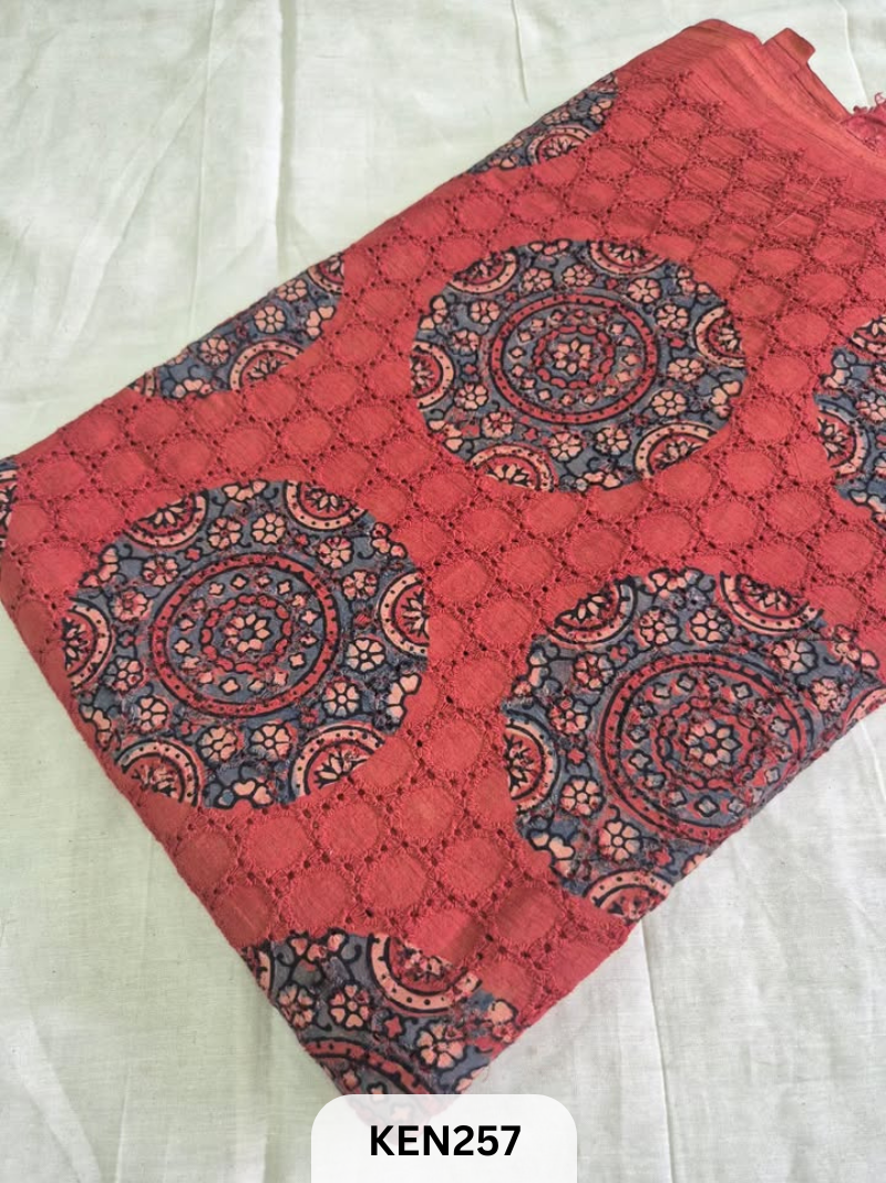 HAKOBA NATURAL HANDBLOCK PRINT-1 MTR