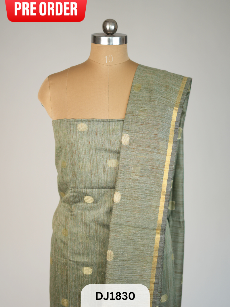 CHANDERI POLKA SALWAR - 3 PCS