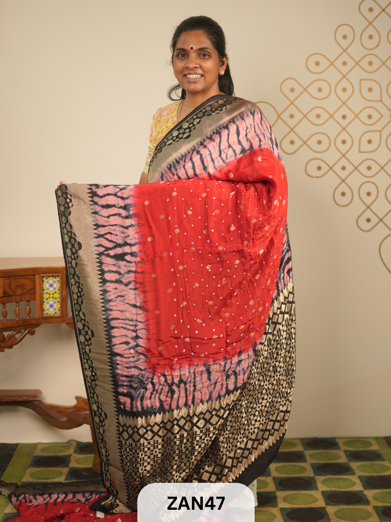 BANARASI BANDHINI - VISCOSE SAREE