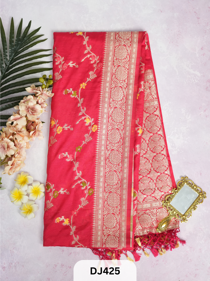 Semi Matka With Meenakari Weave