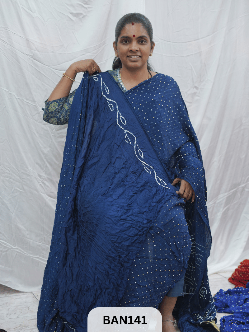 100% VEGAN SILK WITH LAGDI PATTA SAREE