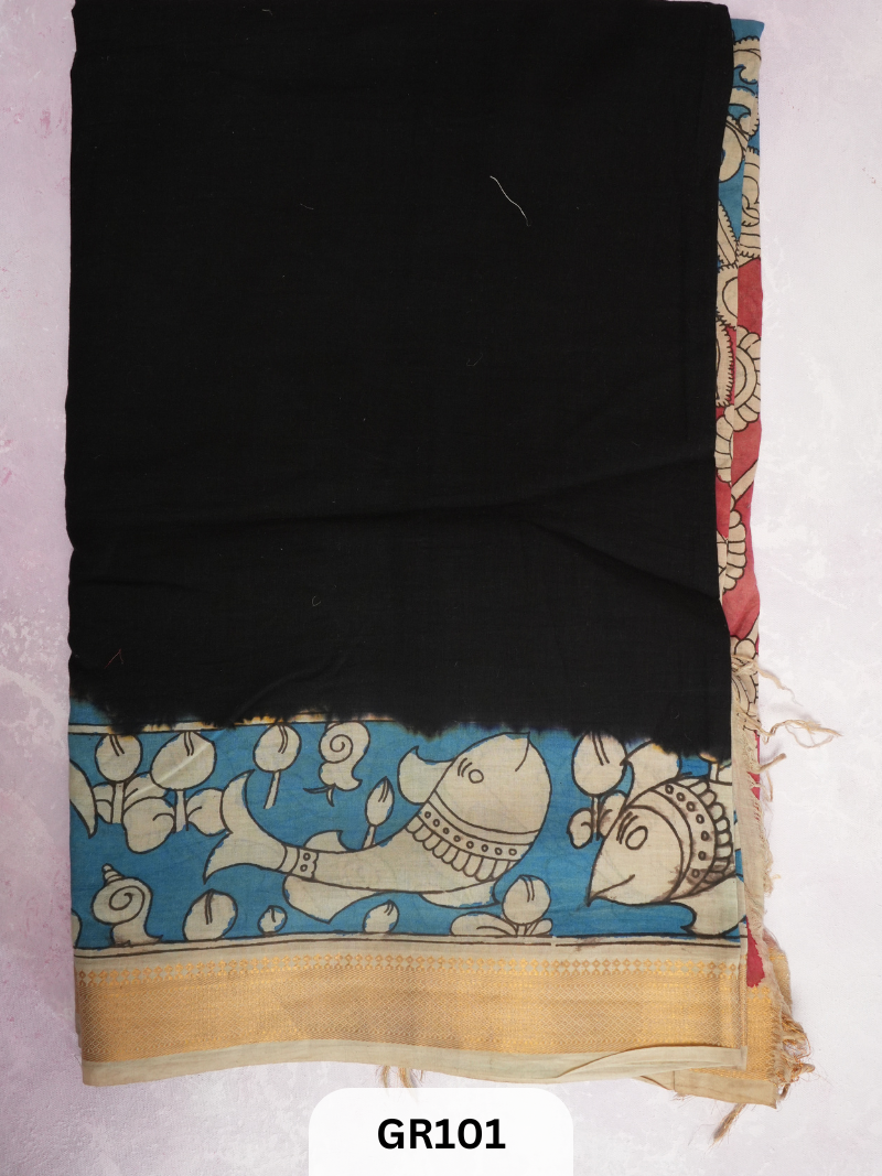 PENKALAMKARI SAREE