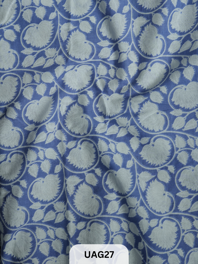 JAIPUR COTTON FABRIC - SCREEN PRINT 1 MTR