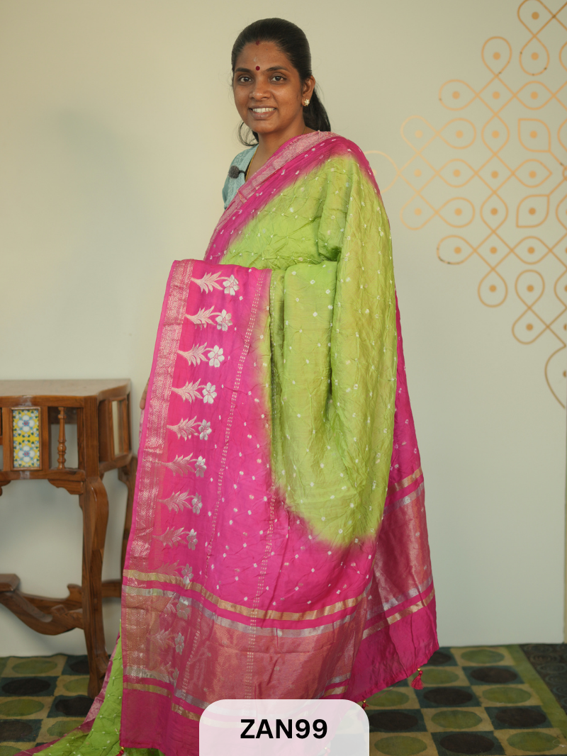 BANARASI BANDHINI TIE AND DYE