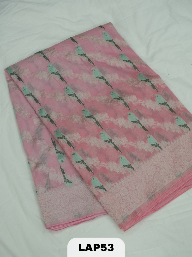 BANARAS SEMI KORA SILK SAREE