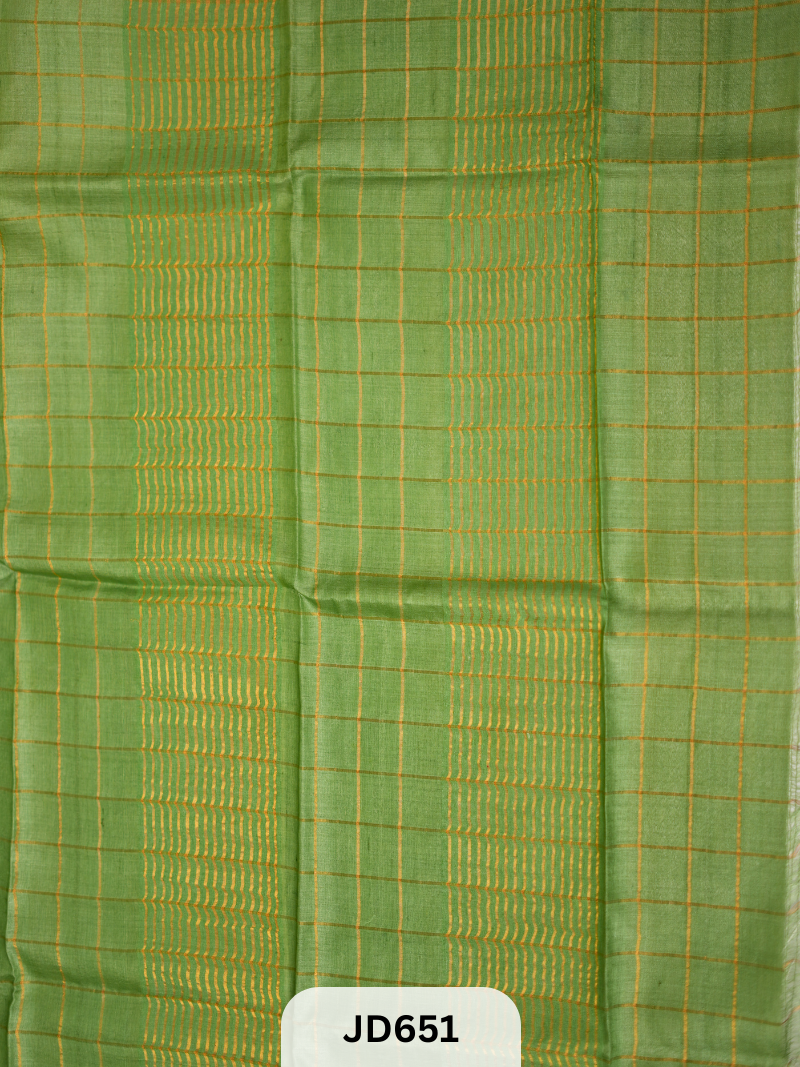 PURE TUSSAR SILK HANDWOVEN SAREE
