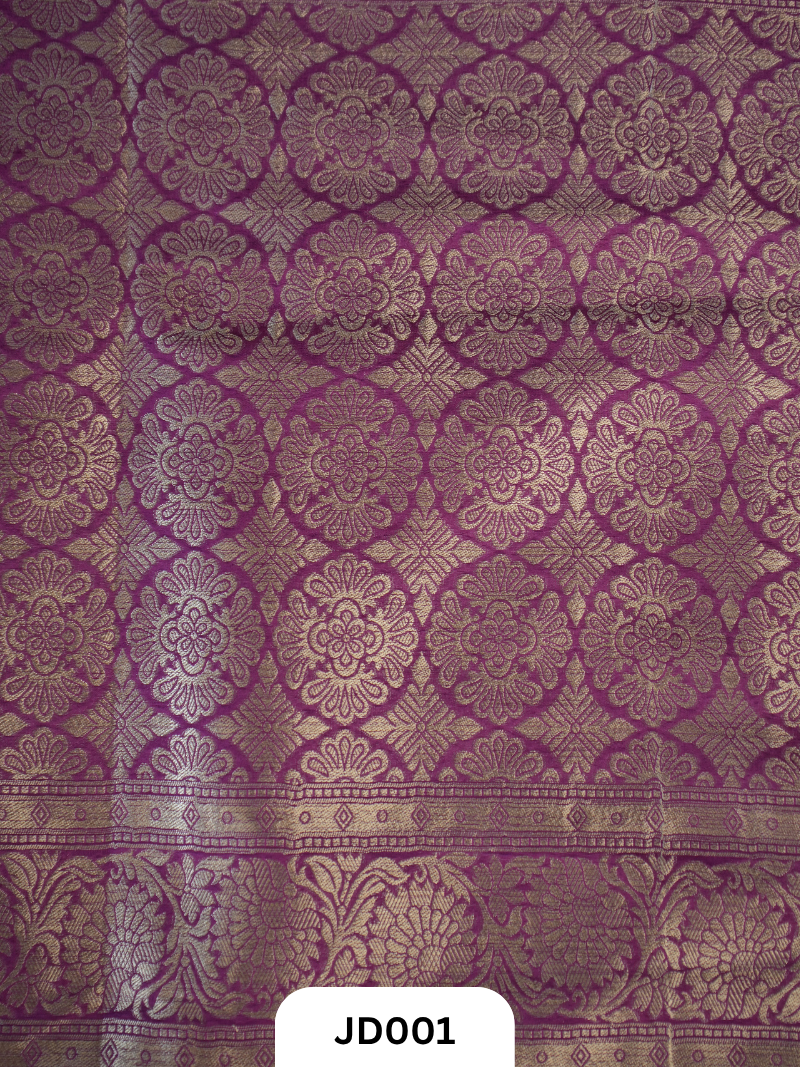 Semi Matka With Meenakari Work Saree