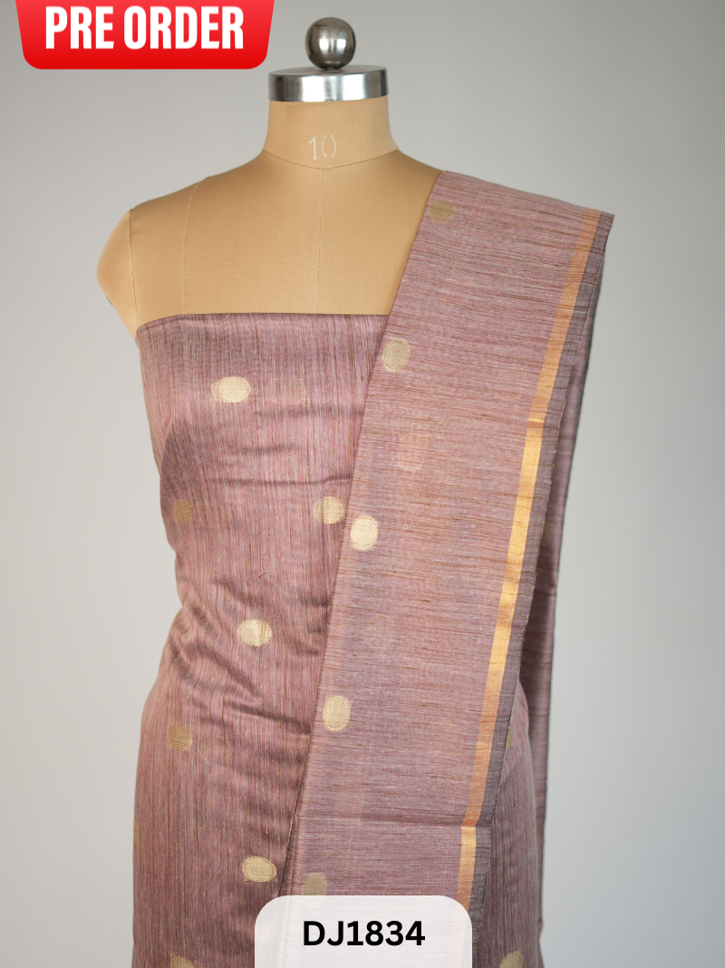 CHANDERI POLKA SALWAR - 3 PCS