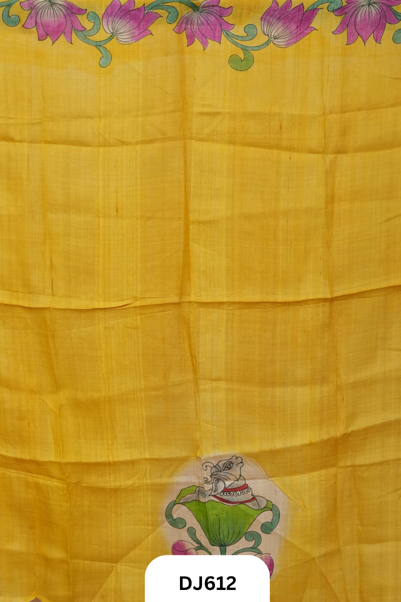 Tussar Hand Paint Blouse