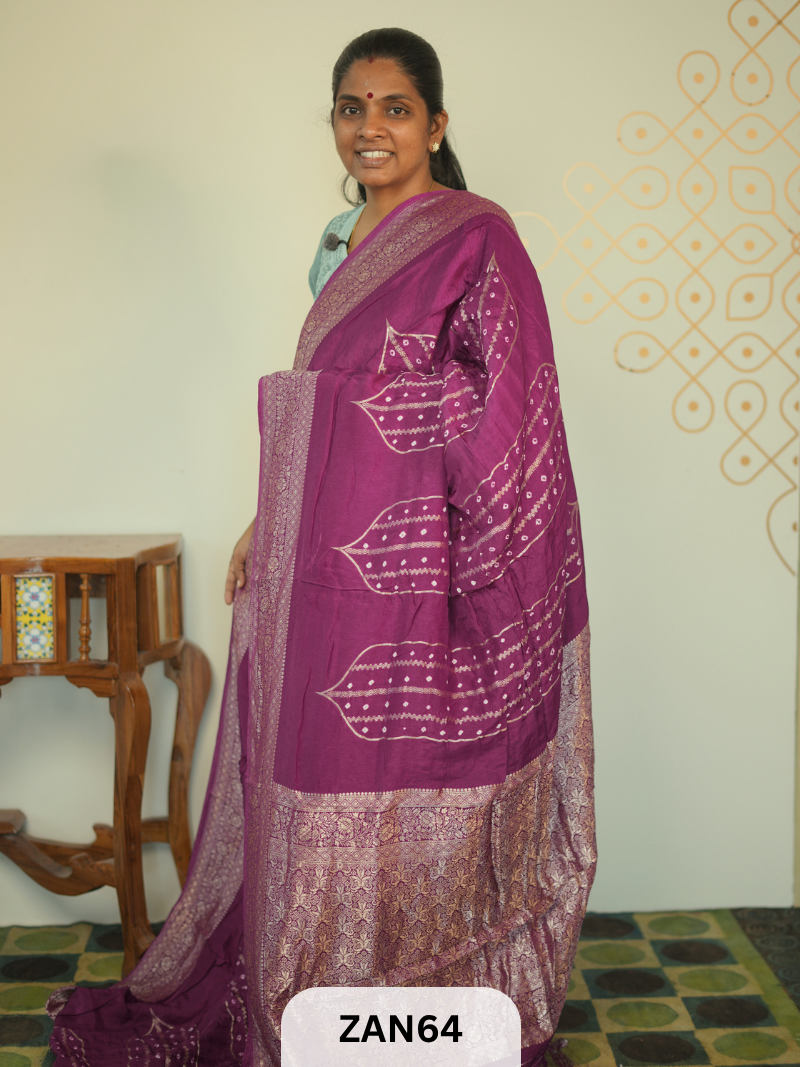 BANARASI BANDHINI SAREE