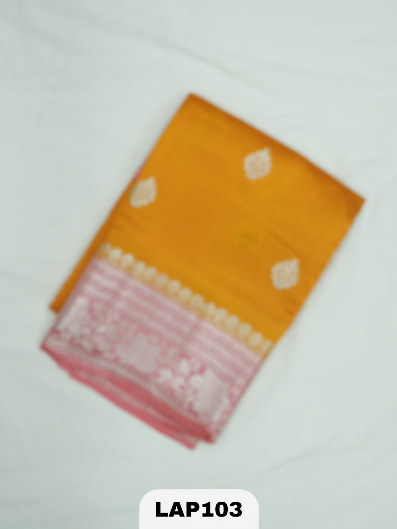 Banaras kora dupion silk saree