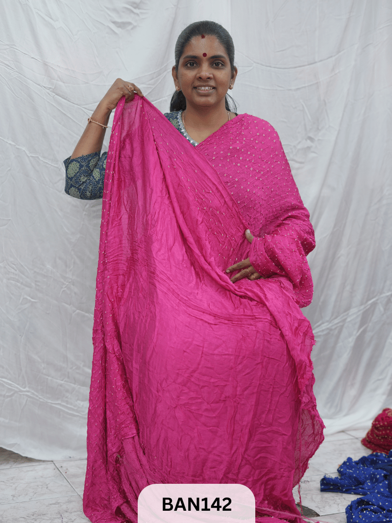100% VEGAN SILK WITH LAGDI PATTA SAREE
