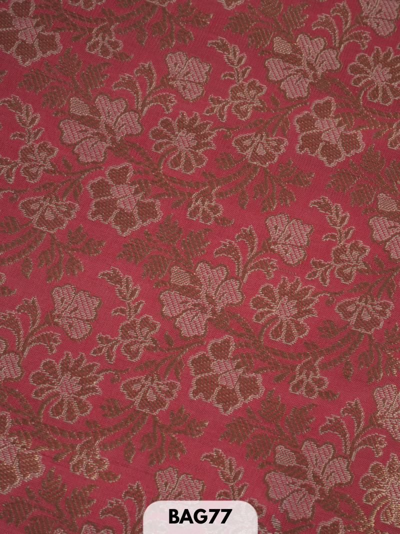 banaras alfi zari fabric -1 mtr