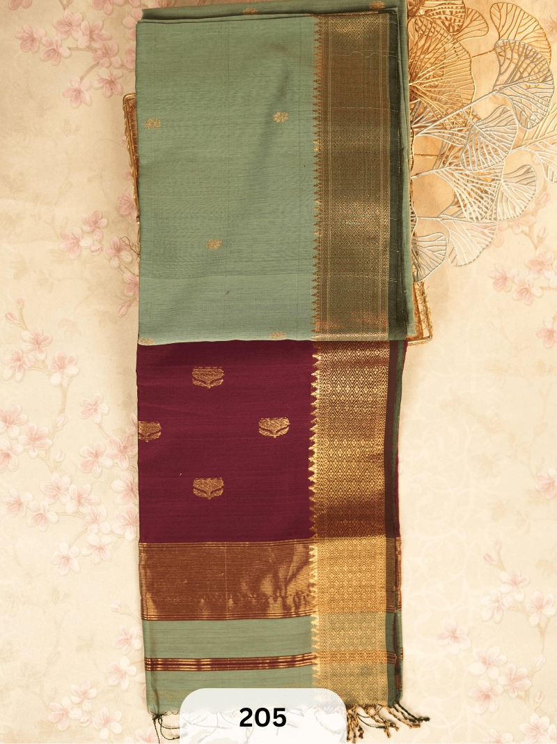 Pure Maheswari Silk Saree