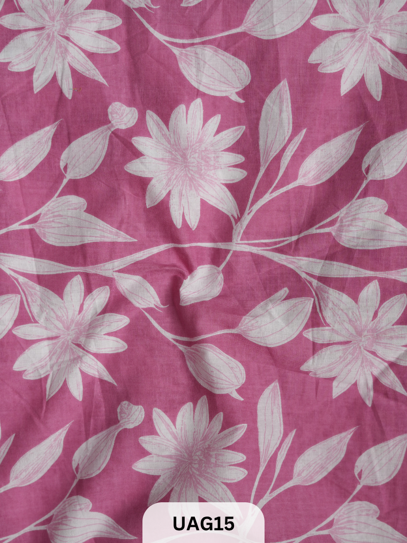JAIPUR COTTON FABRIC - SCREEN PRINT 1 MTR
