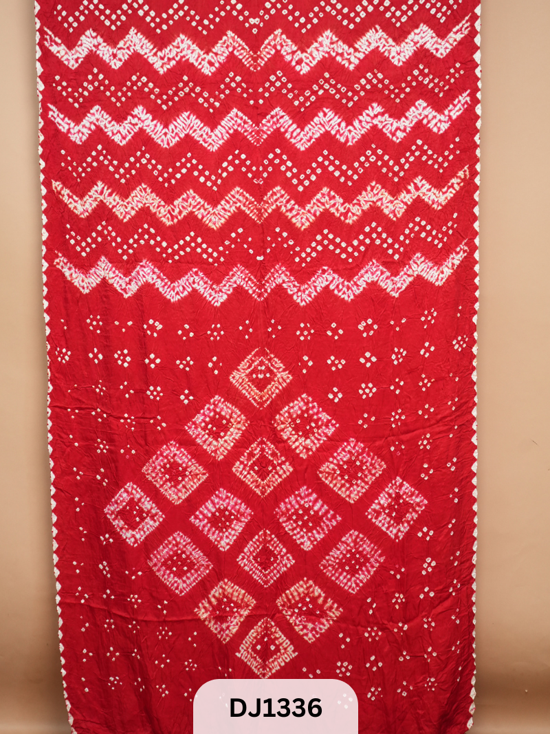 BANDHANI WITH SHIBORI SAREE