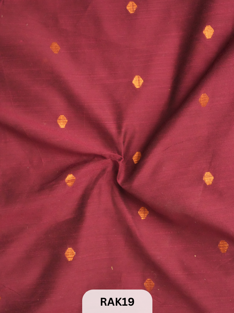 DUPION SILK FABRIC - 1 MTR