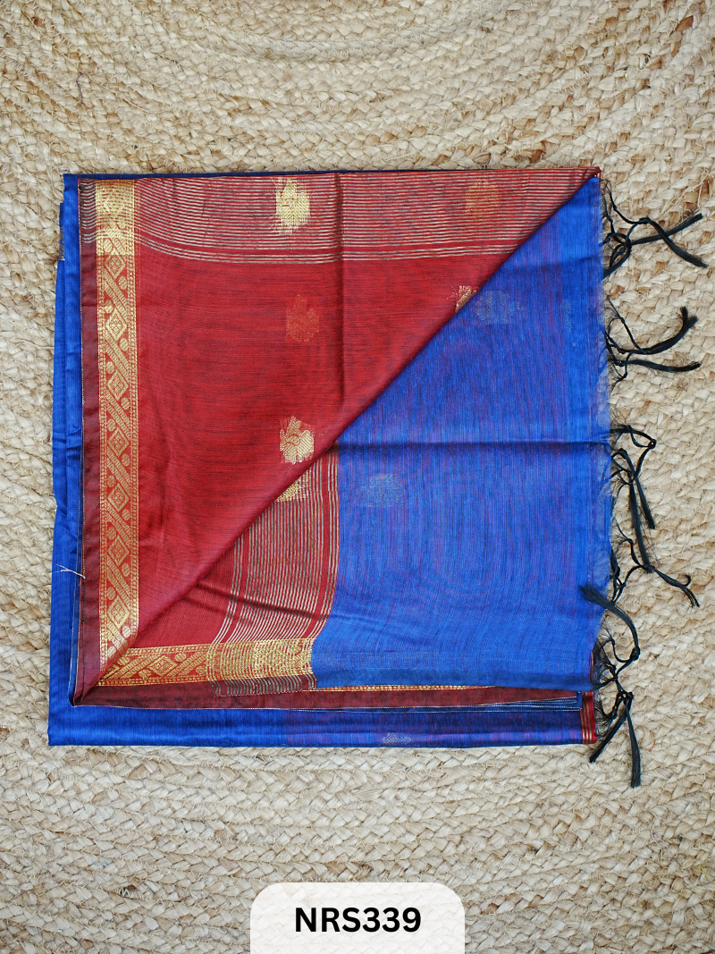 CHANDERI INSPIRED MAHESWARI SAREE