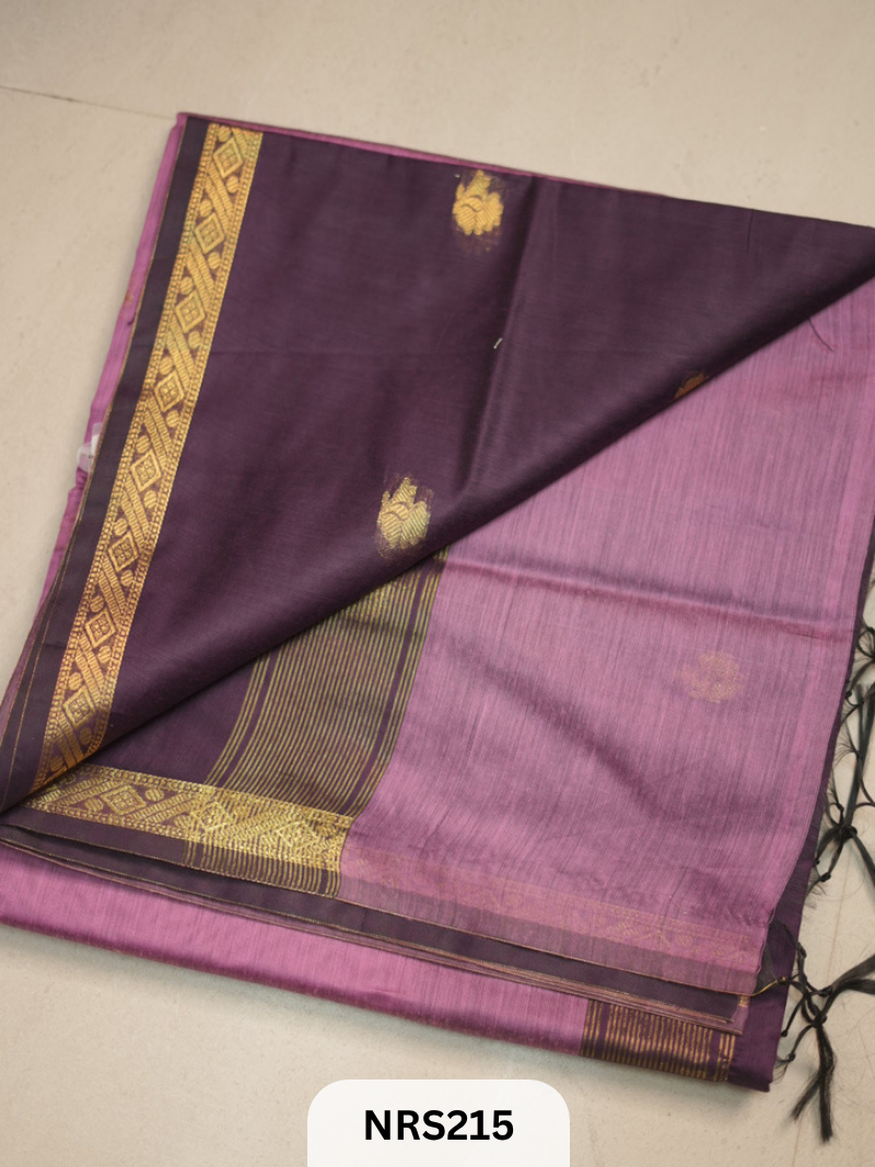 CHANDERI INSPIRED MAHESWARI SAREE